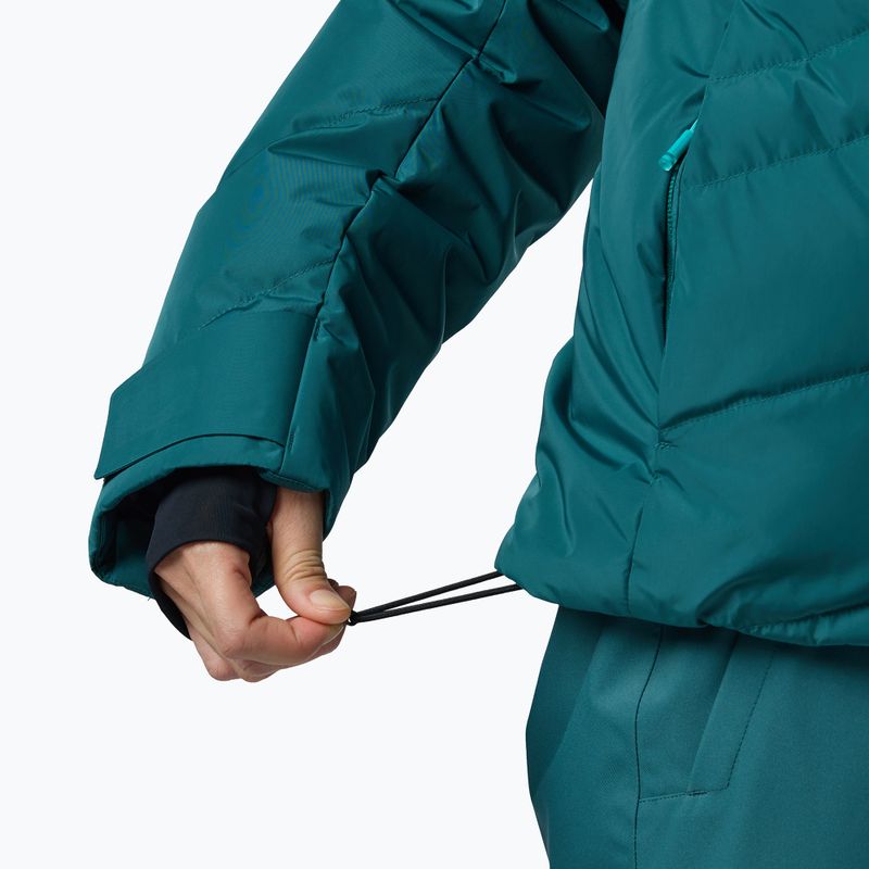 Дамско скиорско яке Rossignol Staci Insulated transformative teal pearly 9