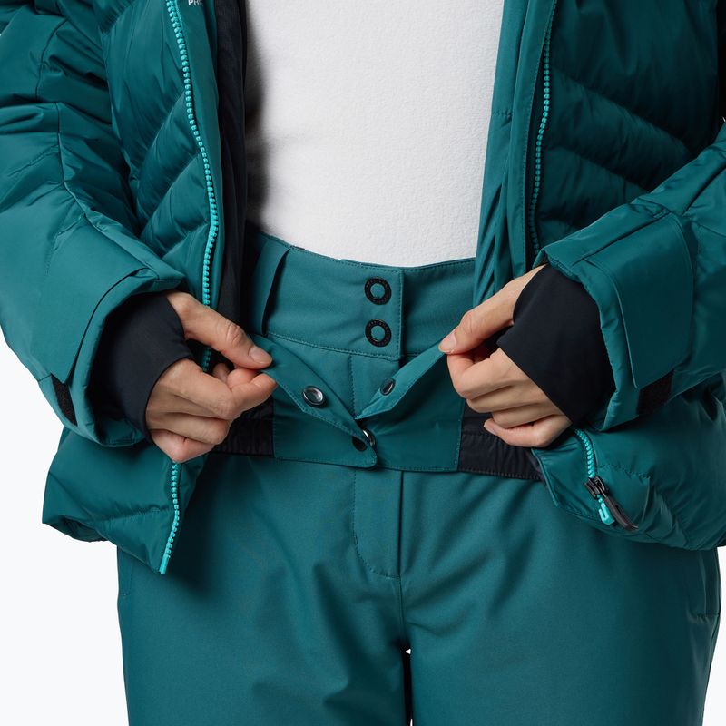 Дамско скиорско яке Rossignol Staci Insulated transformative teal pearly 12