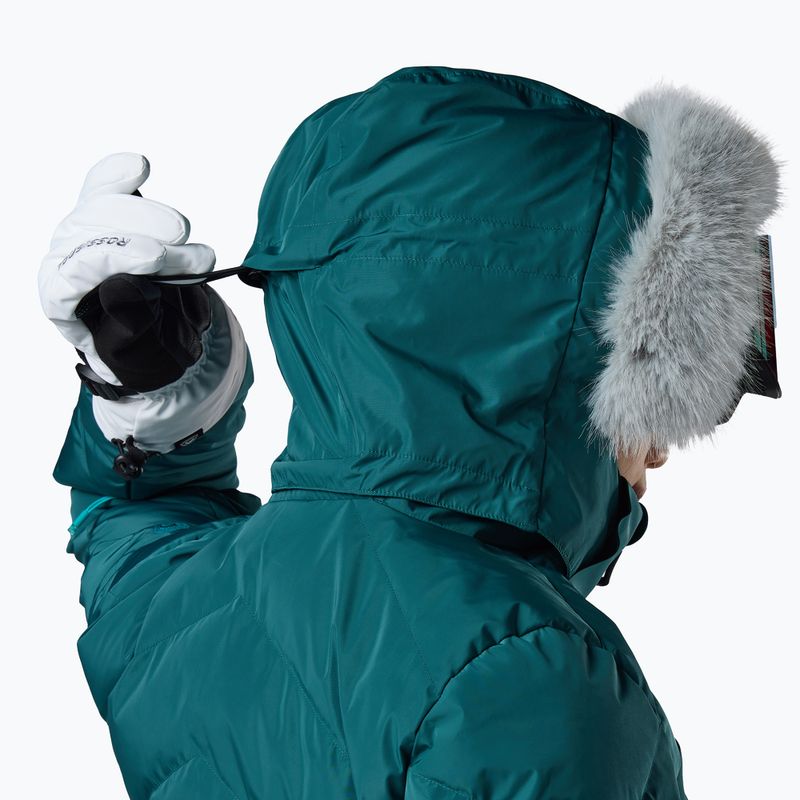 Дамско скиорско яке Rossignol Staci Insulated transformative teal pearly 14