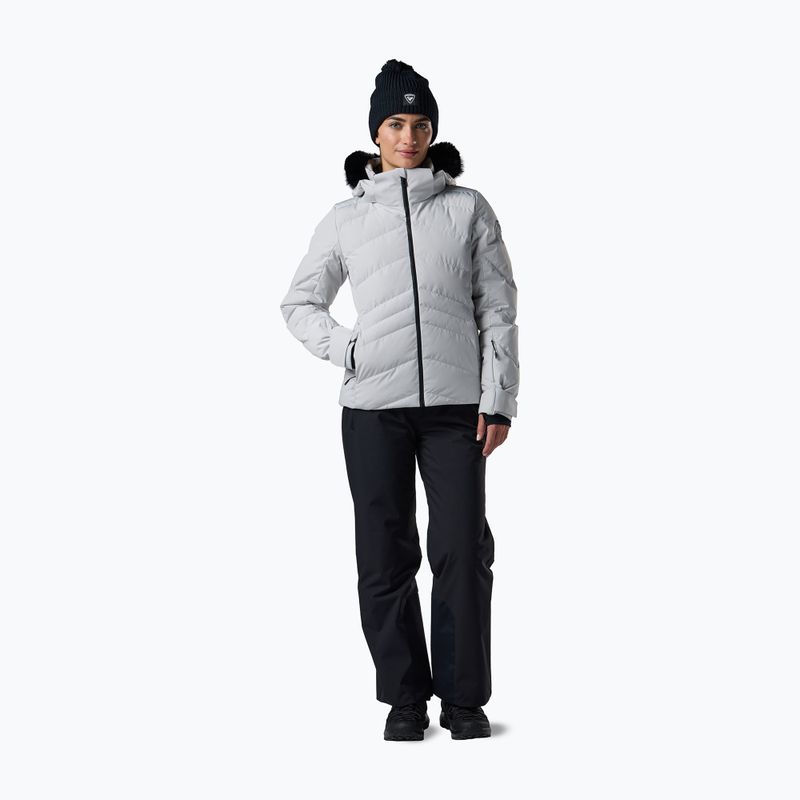 Дамско скиорско яке Rossignol Staci Insulated silver pearly 2