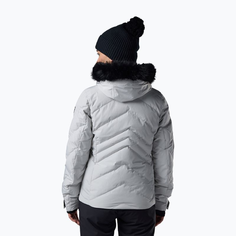 Дамско скиорско яке Rossignol Staci Insulated silver pearly 3