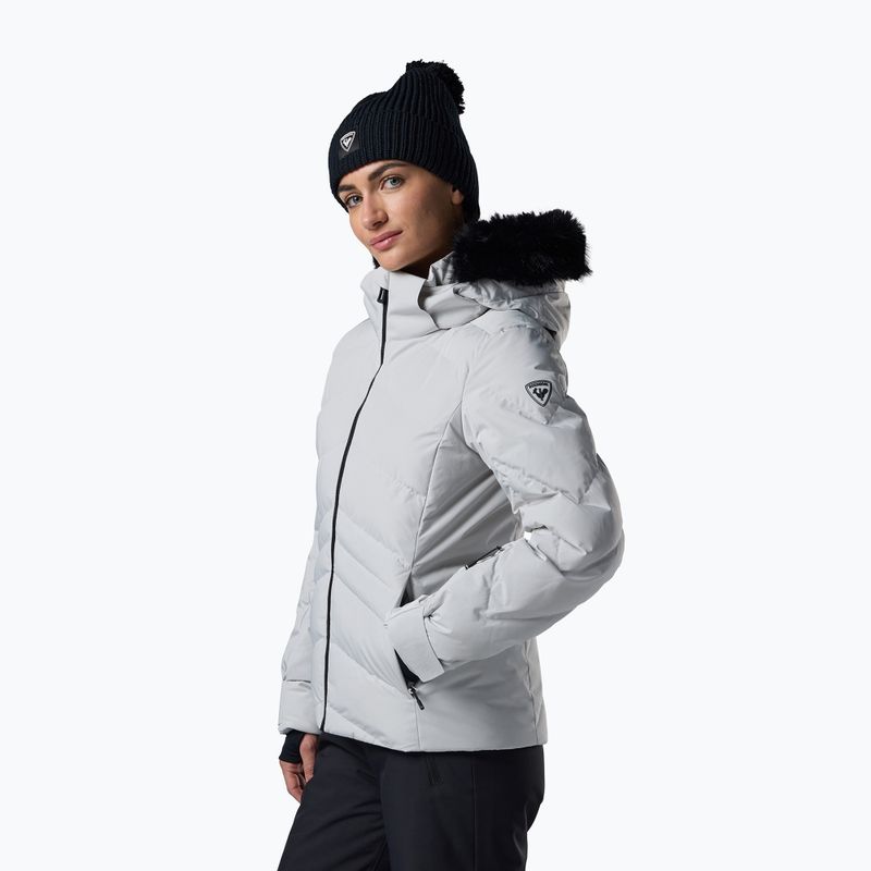 Дамско скиорско яке Rossignol Staci Insulated silver pearly 4