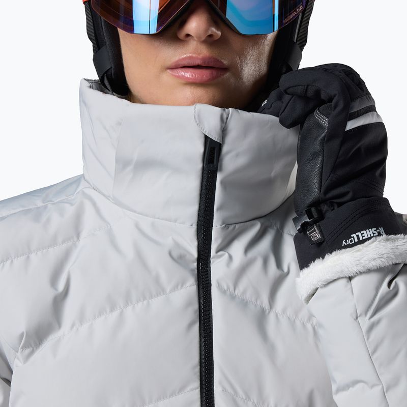 Дамско скиорско яке Rossignol Staci Insulated silver pearly 6