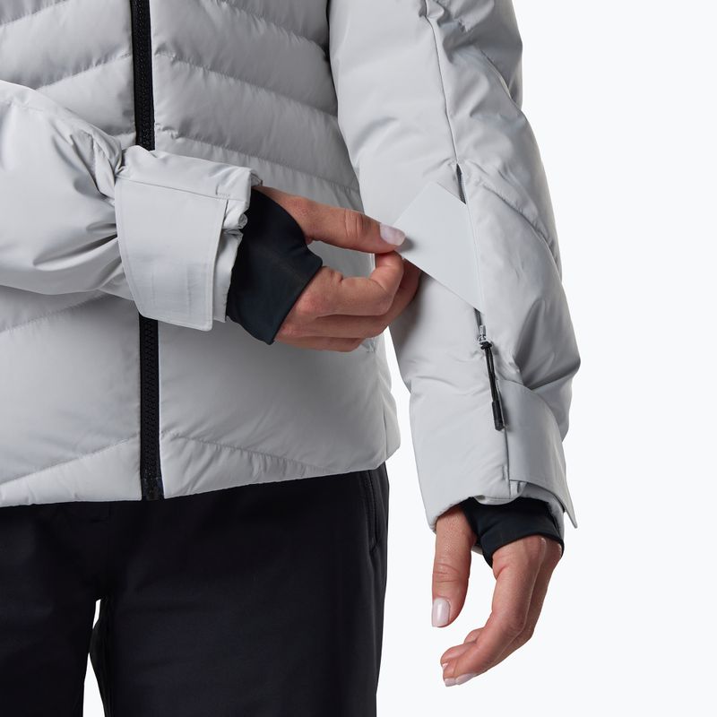 Дамско скиорско яке Rossignol Staci Insulated silver pearly 7