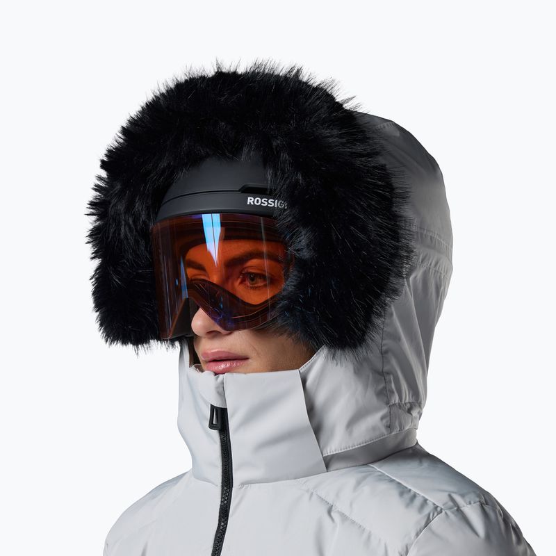 Дамско скиорско яке Rossignol Staci Insulated silver pearly 13