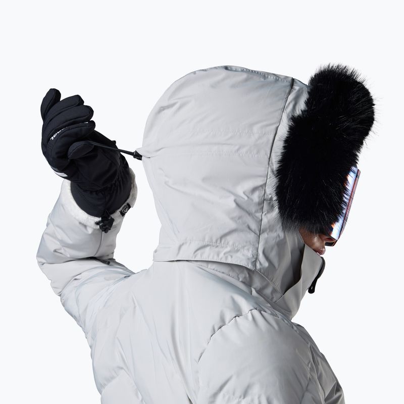 Дамско скиорско яке Rossignol Staci Insulated silver pearly 14