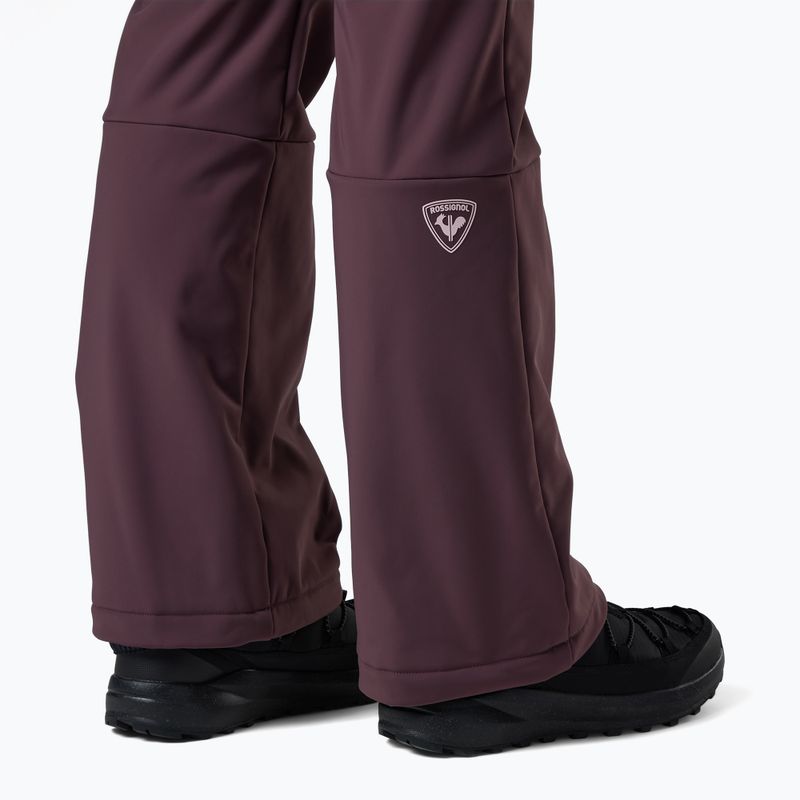 Дамски скиорски панталони Rossignol Ski Softshell huckleberry 6