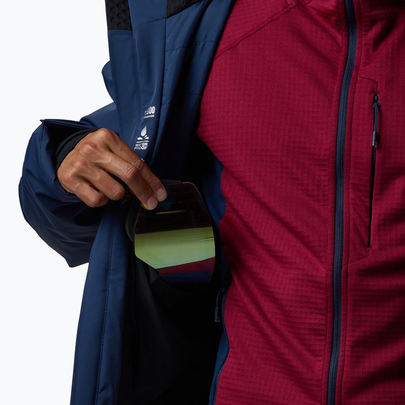 Мъжко скиорско яке Rossignol 4WS Blackside Insulated dark navy 10