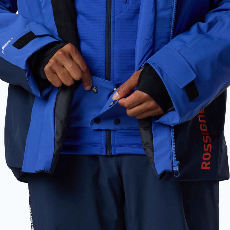 Мъжко скиорско яке Rossignol 4WS Blackside Insulated dazzle blue/dark navy 12