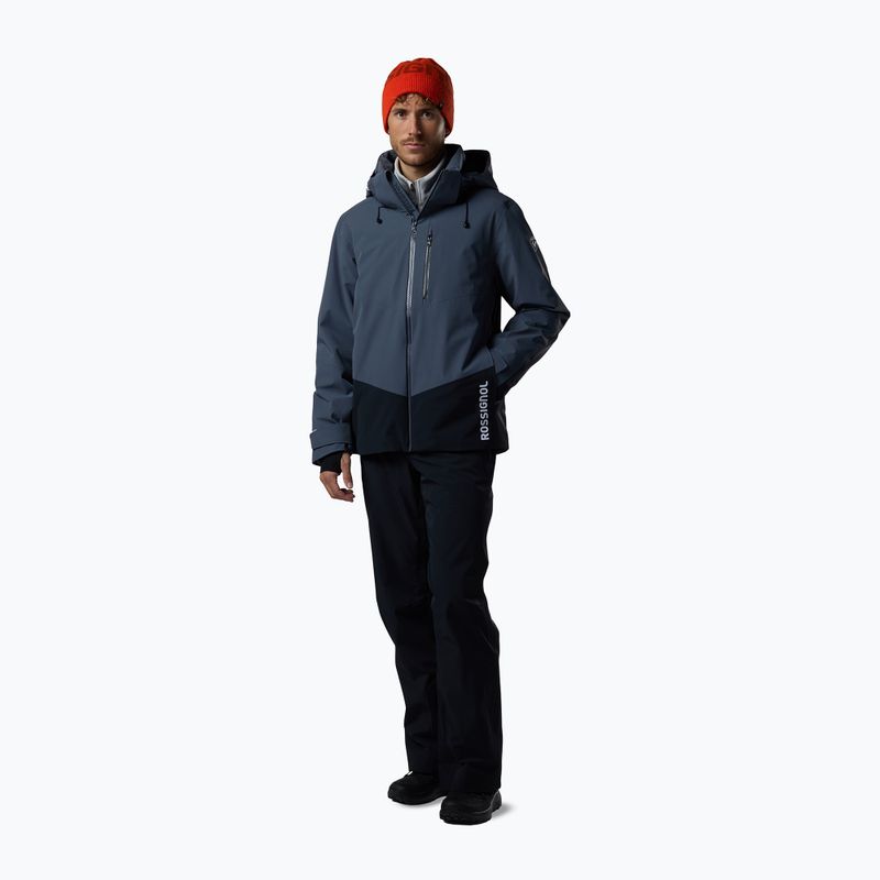Мъжко скиорско яке Rossignol 4WS Blackside Insulated turbulence/black 2