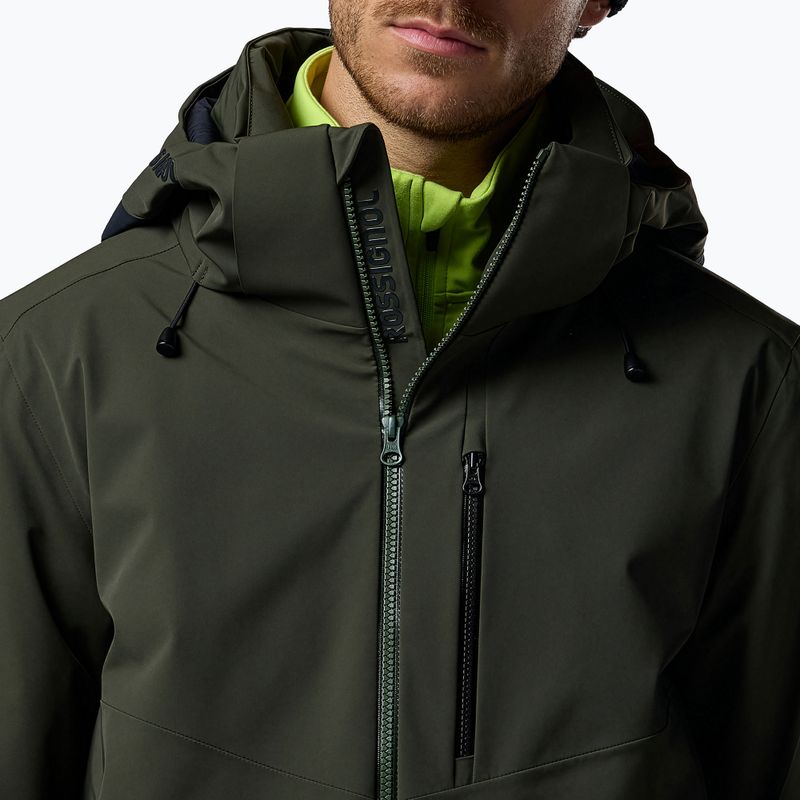 Мъжко скиорско яке Rossignol 4WS Blackside Insulated olive shadow/black 5