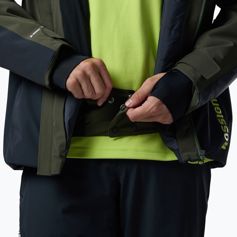 Мъжко скиорско яке Rossignol 4WS Blackside Insulated olive shadow/black 12