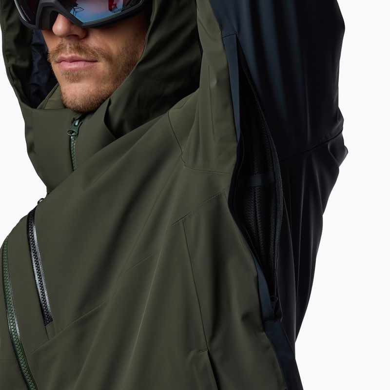 Мъжко скиорско яке Rossignol 4WS Blackside Insulated olive shadow/black 14