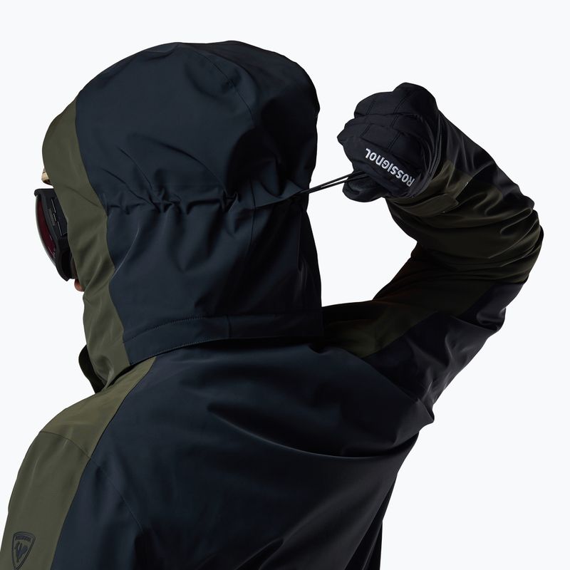 Мъжко скиорско яке Rossignol 4WS Blackside Insulated olive shadow/black 15