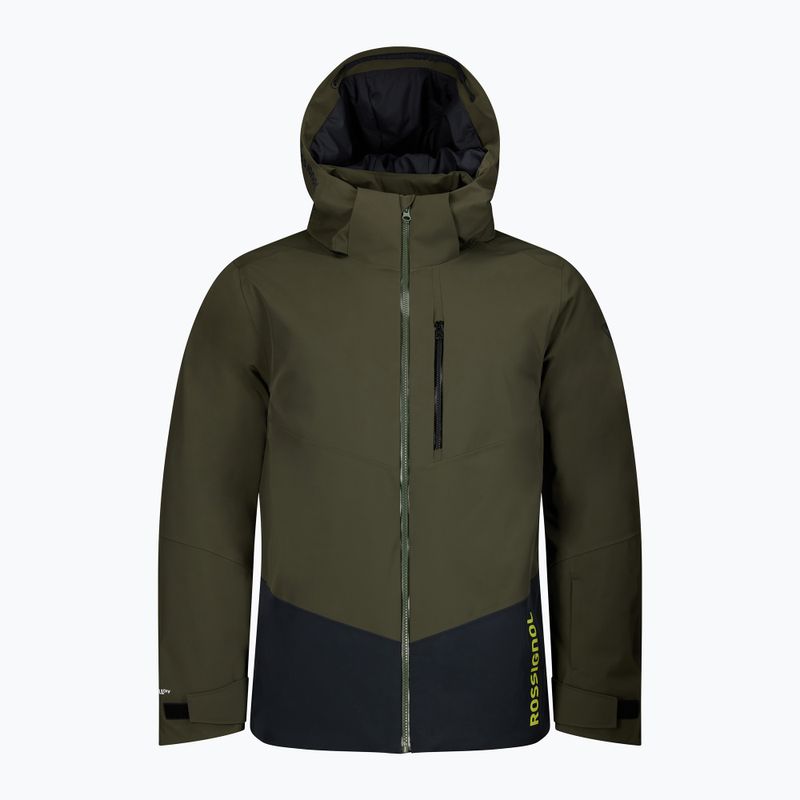 Мъжко скиорско яке Rossignol 4WS Blackside Insulated olive shadow/black 17