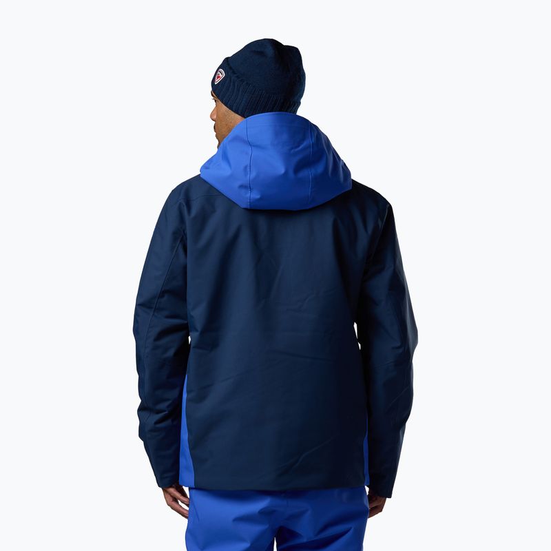 Мъжко скиорско яке Rossignol Velika Insulated dazzle blue/dark navy 3