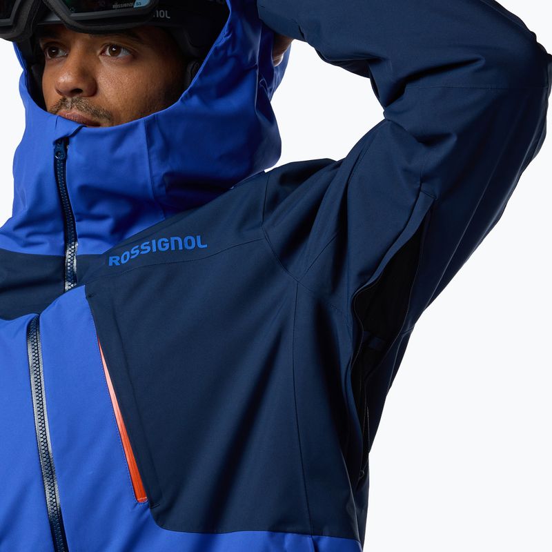 Мъжко скиорско яке Rossignol Velika Insulated dazzle blue/dark navy 15