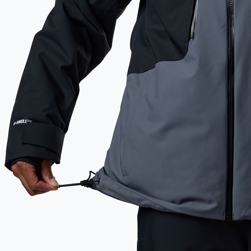 Мъжко скиорско яке Rossignol Velika Insulated turbulence/black 9