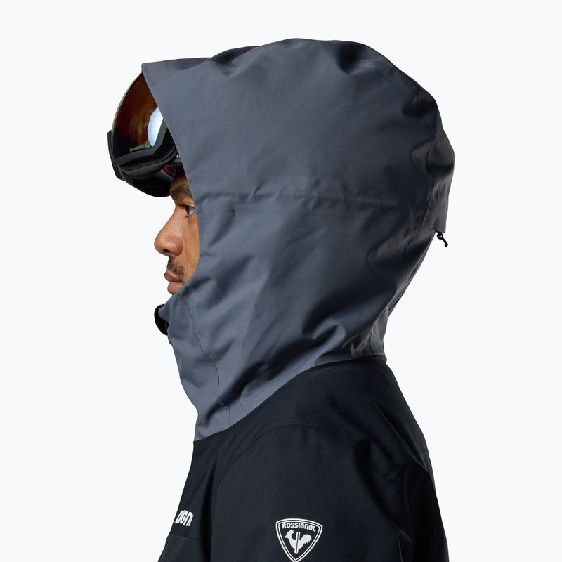 Мъжко скиорско яке Rossignol Velika Insulated turbulence/black 13
