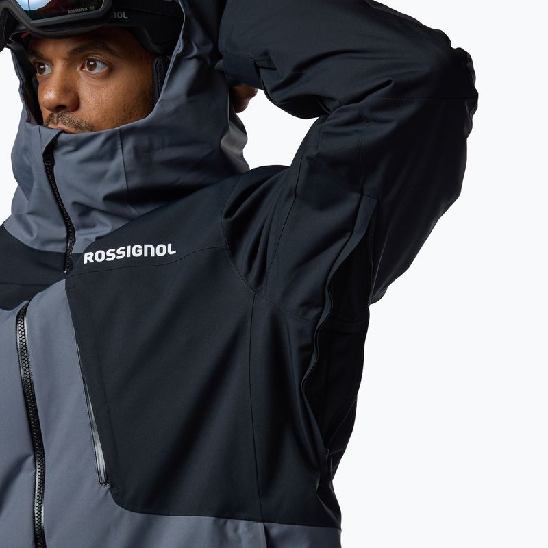 Мъжко скиорско яке Rossignol Velika Insulated turbulence/black 15