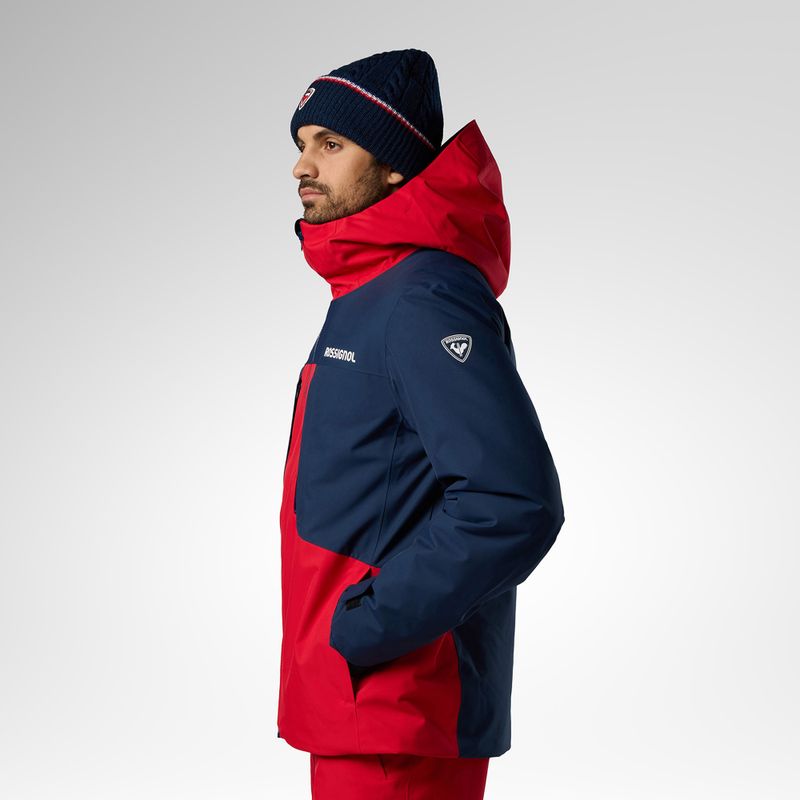 Мъжко скиорско яке Rossignol Velika Insulated sports red/dark navy 4