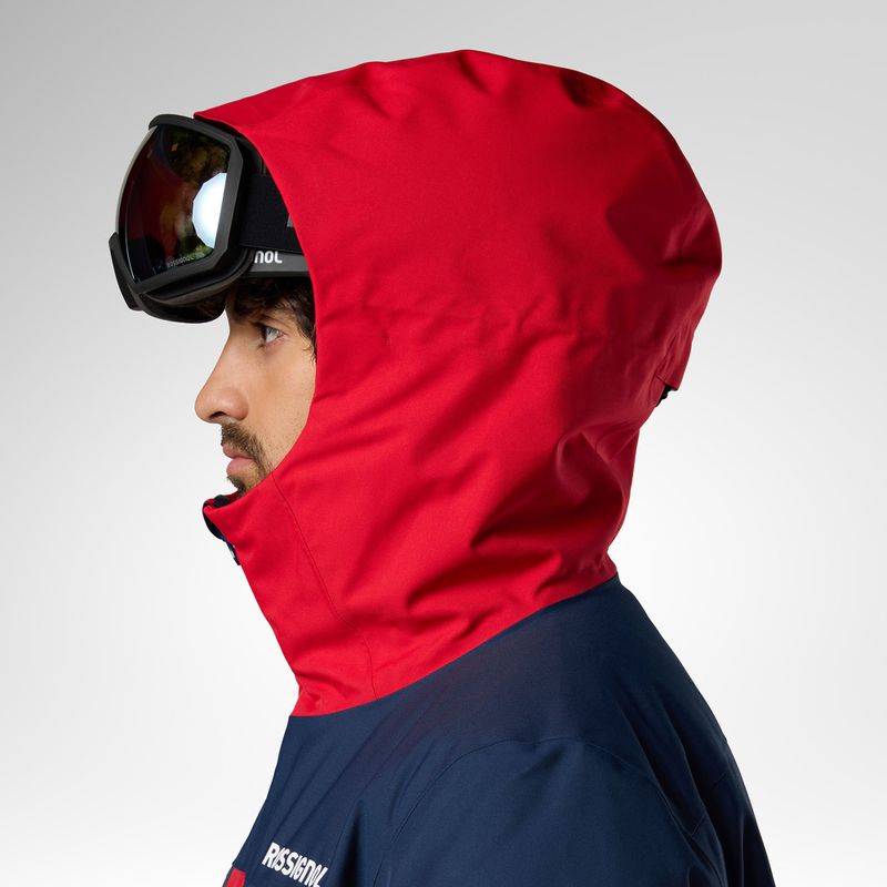 Мъжко скиорско яке Rossignol Velika Insulated sports red/dark navy 6