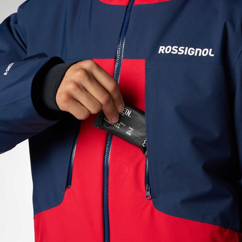 Мъжко скиорско яке Rossignol Velika Insulated sports red/dark navy 8