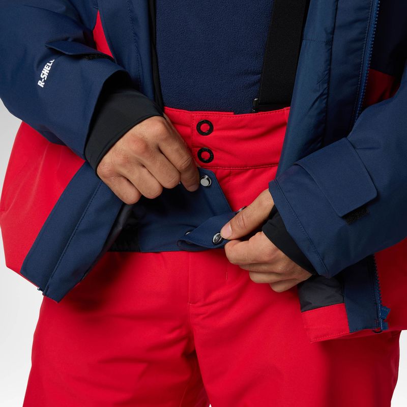 Мъжко скиорско яке Rossignol Velika Insulated sports red/dark navy 15