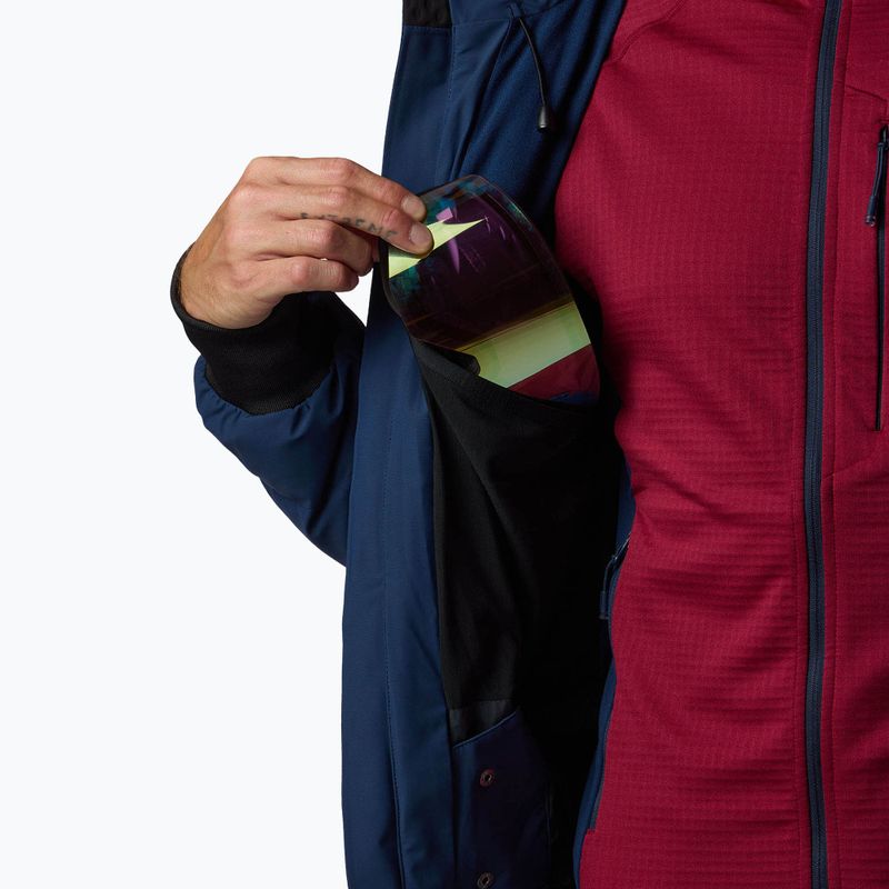 Мъжко скиорско яке Rossignol Snowblaze Down Bomber dark navy 10