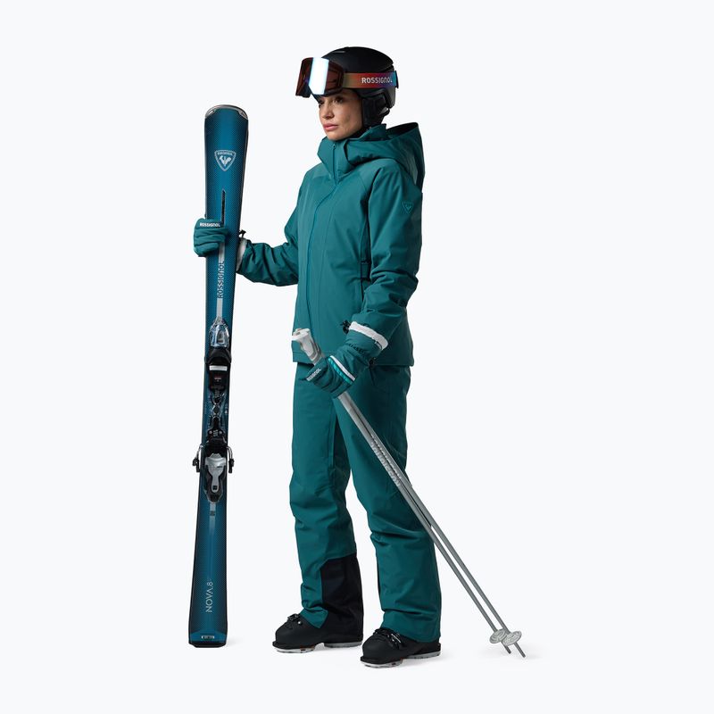 Дамско скиорско яке Rossignol 4WS Blackside Insulated transformative teal 2