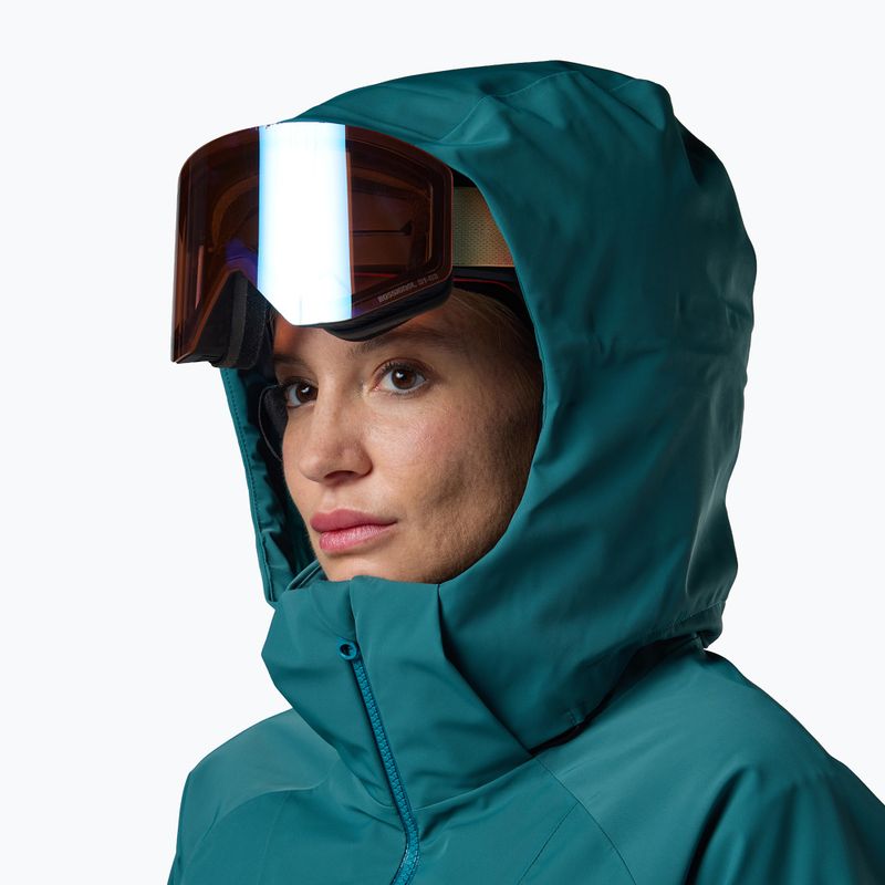 Дамско скиорско яке Rossignol 4WS Blackside Insulated transformative teal 5