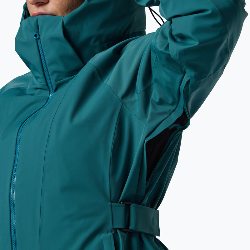 Дамско скиорско яке Rossignol 4WS Blackside Insulated transformative teal 9