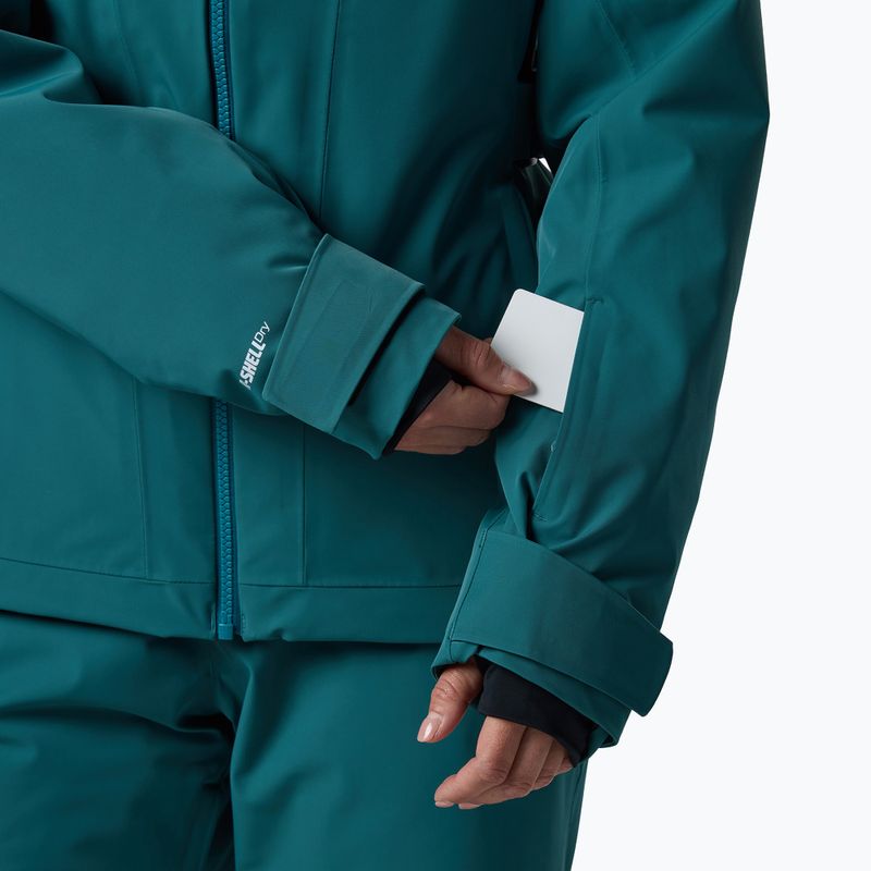 Дамско скиорско яке Rossignol 4WS Blackside Insulated transformative teal 10