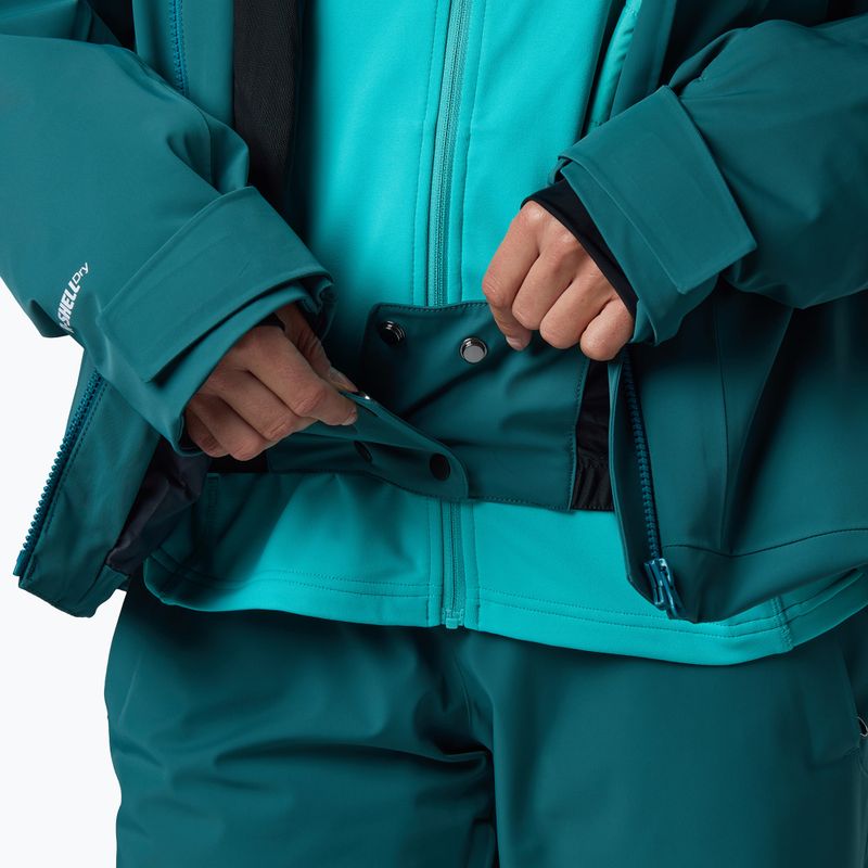 Дамско скиорско яке Rossignol 4WS Blackside Insulated transformative teal 16