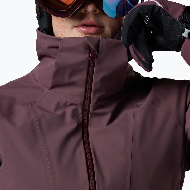 Дамско скиорско яке Rossignol 4WS Blackside Insulated huckleberry 8