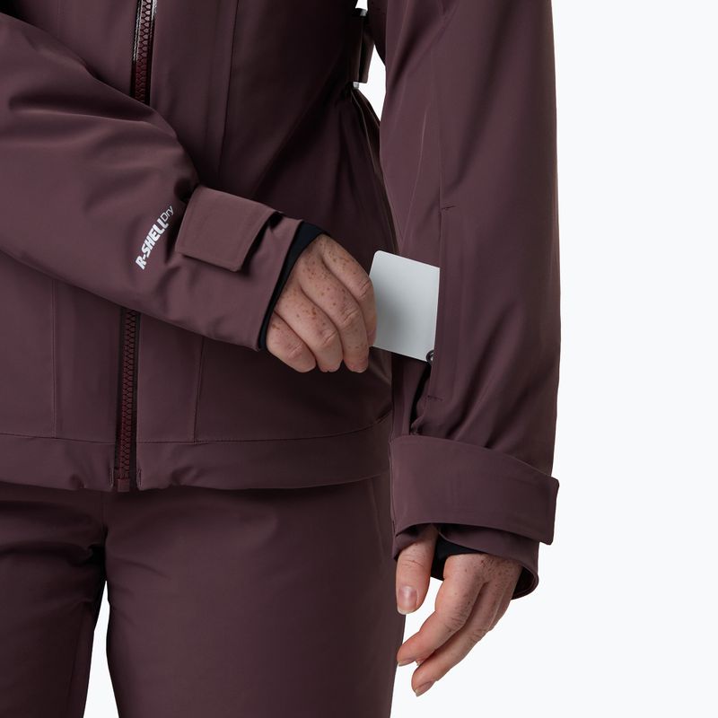 Дамско скиорско яке Rossignol 4WS Blackside Insulated huckleberry 11