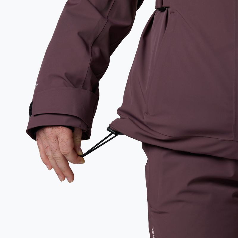 Дамско скиорско яке Rossignol 4WS Blackside Insulated huckleberry 12