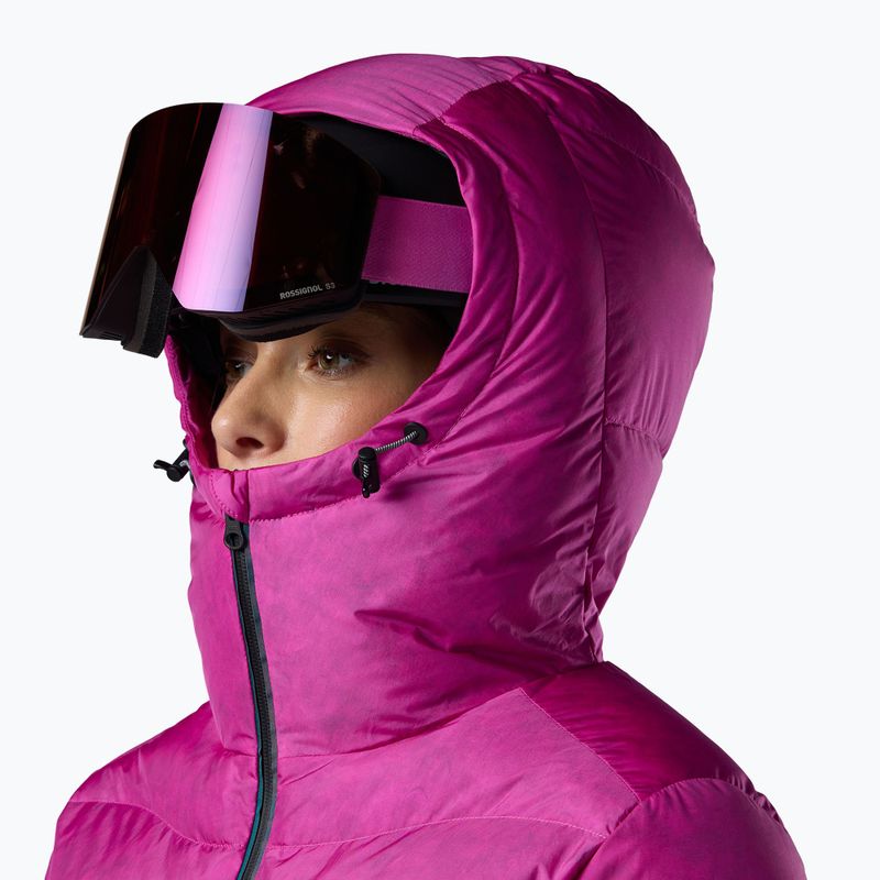 Дамско скиорско яке Rossignol Snowblaze Down Bomber electric fuchsia 5
