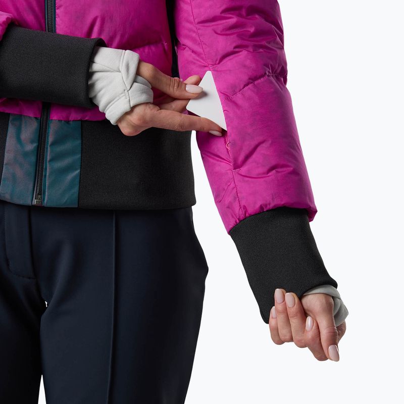 Дамско скиорско яке Rossignol Snowblaze Down Bomber electric fuchsia 8