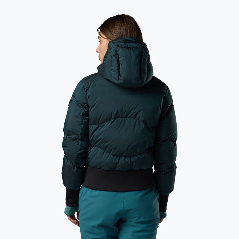 Дамско скиорско яке Rossignol Snowblaze Down Bomber transformative teal 3