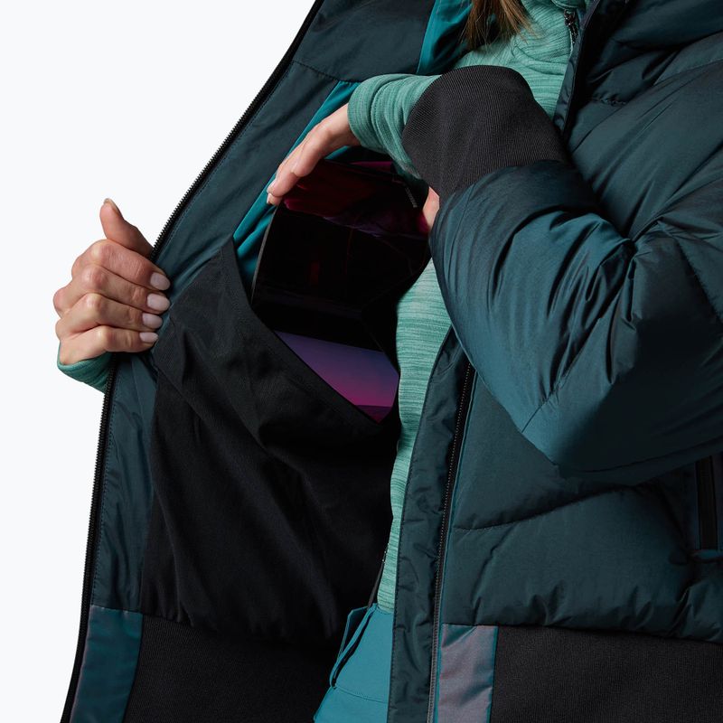 Дамско скиорско яке Rossignol Snowblaze Down Bomber transformative teal 8
