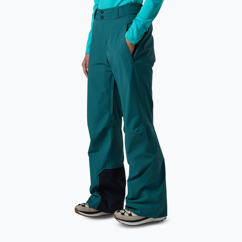 Дамски скиорски панталони Rossignol 4WS Blackside Insulated transformative teal 4