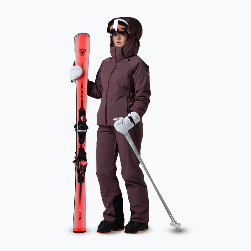 Дамски скиорски панталони Rossignol 4WS Blackside Insulated huckleberry 2