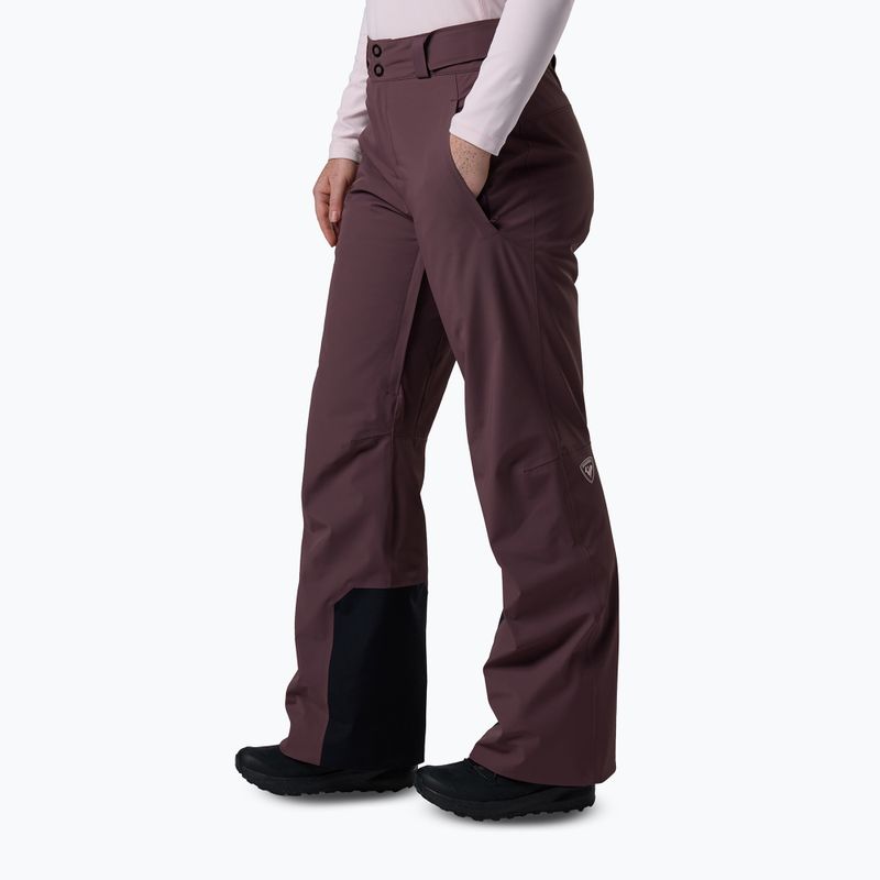 Дамски скиорски панталони Rossignol 4WS Blackside Insulated huckleberry 4
