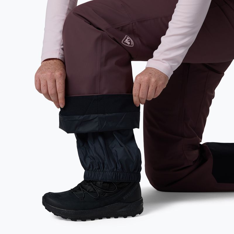 Дамски скиорски панталони Rossignol 4WS Blackside Insulated huckleberry 8