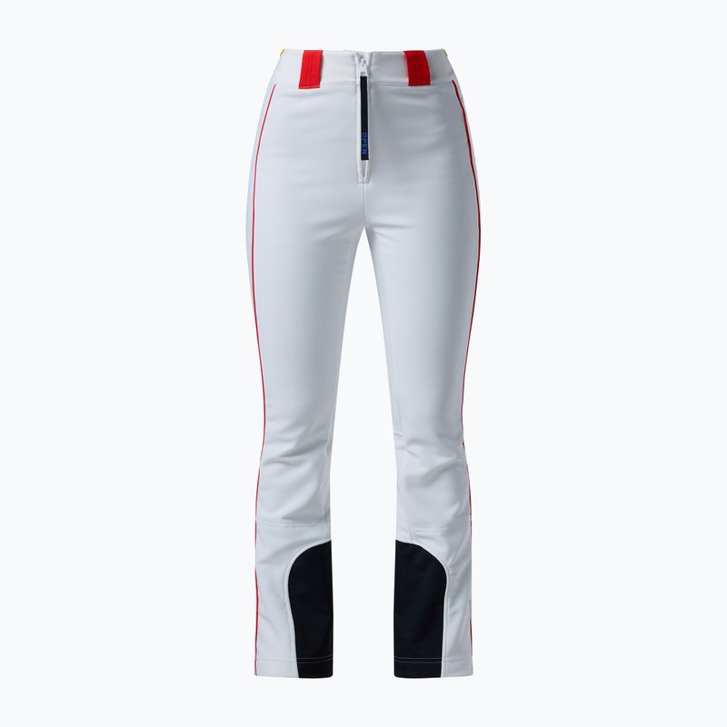 Дамски скиорски панталони Rossignol JCC Softshell white 8