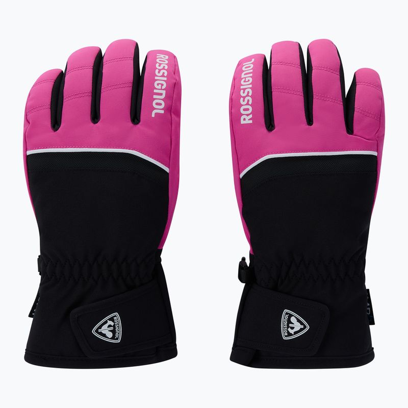 Детски скиорски ръкавици Rossignol Tech Impr G electric fuchsia 2