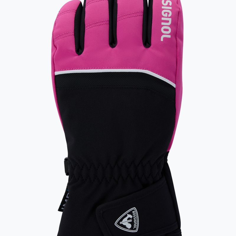 Детски скиорски ръкавици Rossignol Tech Impr G electric fuchsia 3