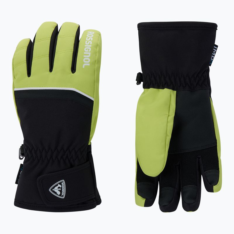 Детски скиорски ръкавици Rossignol Tech Impr G wild lime