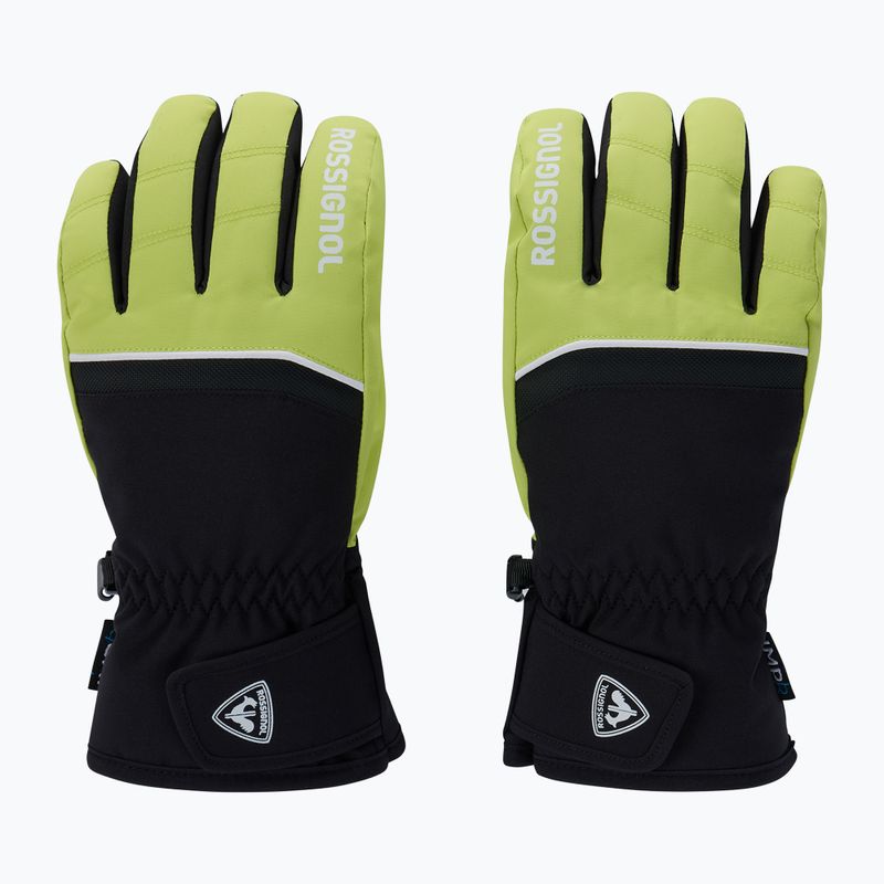 Детски скиорски ръкавици Rossignol Tech Impr G wild lime 2